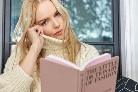 Kate Bosworth o Kicks Back & Relaxes in Shopbop's Holiday Campaign