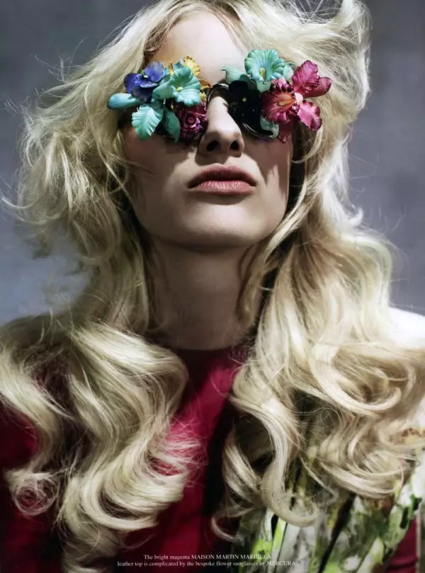 Hannah Holman par Catherine Servel pour Grey S/S 2011