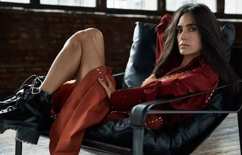 Jennifer Connelly Louis Vuitton Grazia ธันวาคม 2015 Shoot