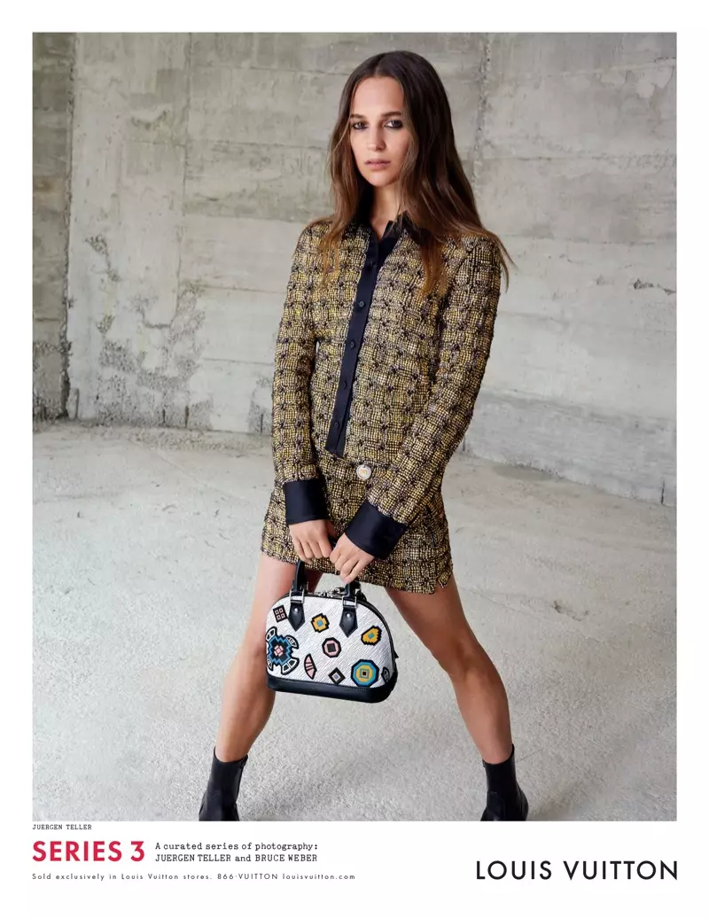 Alicia Vikander za kampanju Louis Vuitton jesen-zima 2015