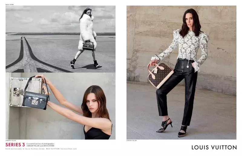 Jennifer Connelly irawọ ni Louis Vuitton isubu 2015 ipolongo