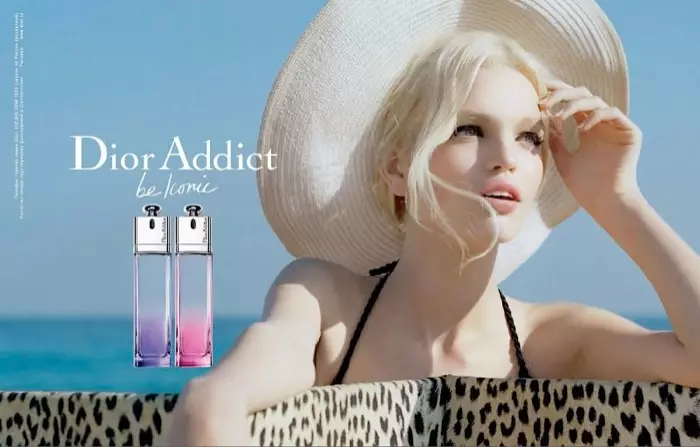 Daphne Groeneveld aliitwa uso wa harufu ya Dior Addict mnamo 2012.