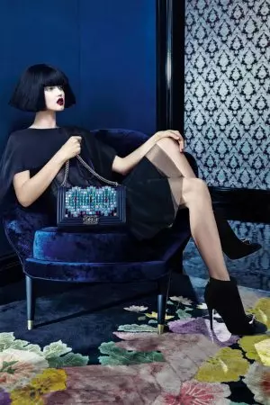 Lindsey Wixson + Binx Walton à la tête de la campagne automne 2015 « The Art of Fashion » de Neiman Marcus