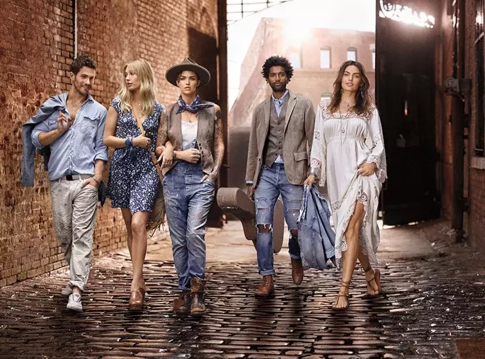 Isithombe esivela emkhankasweni wokukhangisa ka-Ralph Lauren Denim & Supply's spring-summer 2016