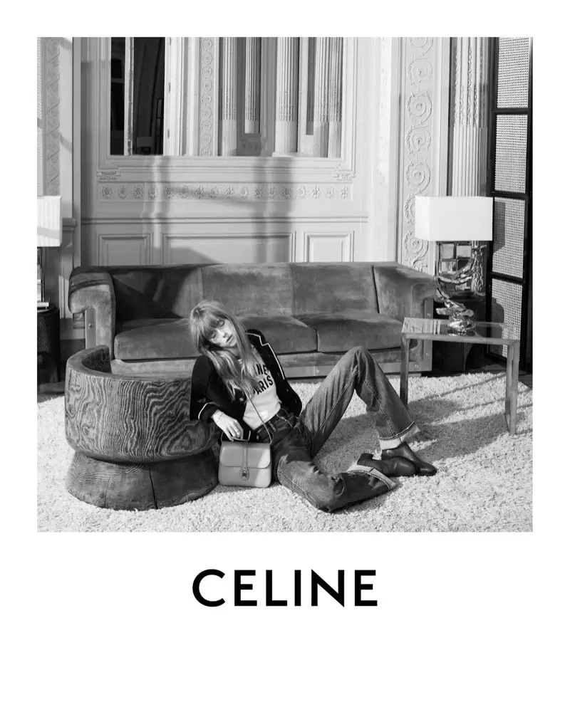 Hedi Slimane poto Celine Les Grand Classiques sési 3 kampanye.