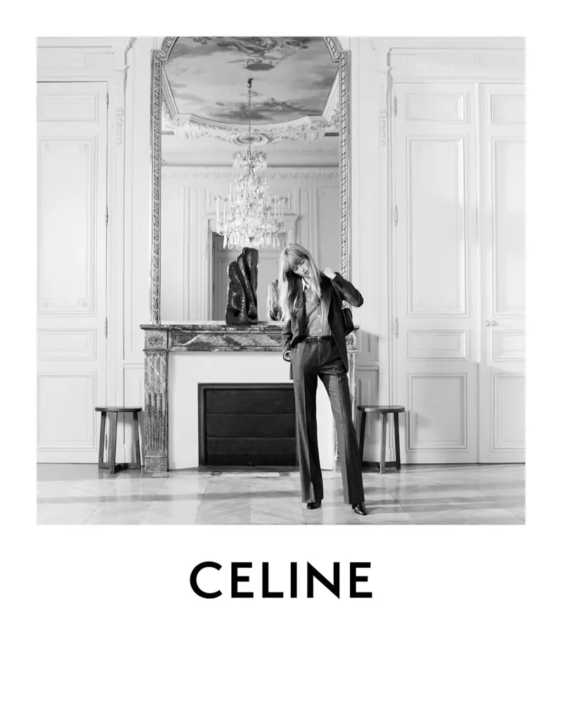 Celine onthult Les Grand Classiques sessie 3 campagne.