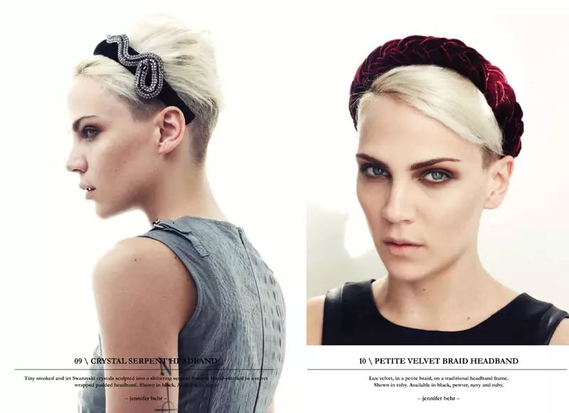 Jennifer Behr Vjeshtë 2010 Lookbook | Mollie Gondie nga Benny Horne