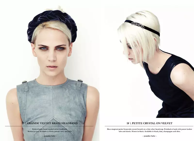 Jennifer Behr Fall 2010 Lookbook | Mollie Gondie oleh Benny Horne