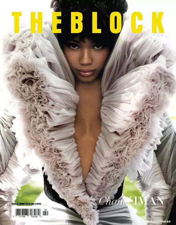 Chanel Iman pour The Block été 2010 | Premier coup d'oeil