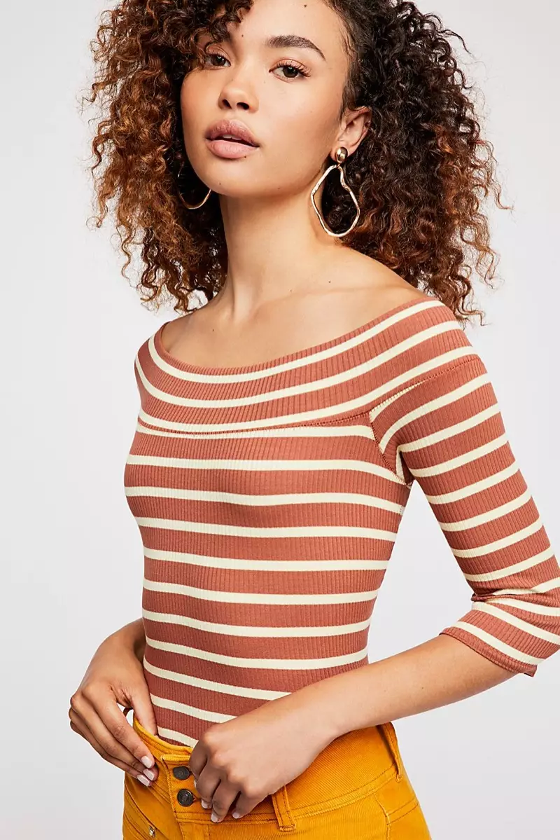 We The Free Iris Off-the-Shoulder top