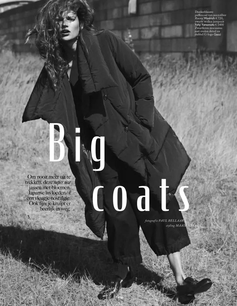 Bette Franke | Vogue Netherlands | Coat & Jackets Editorial