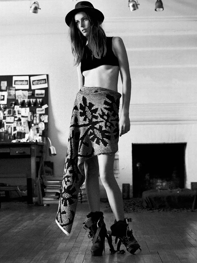 Ruby Aldridge por Derek Kettela para Dossier Journal