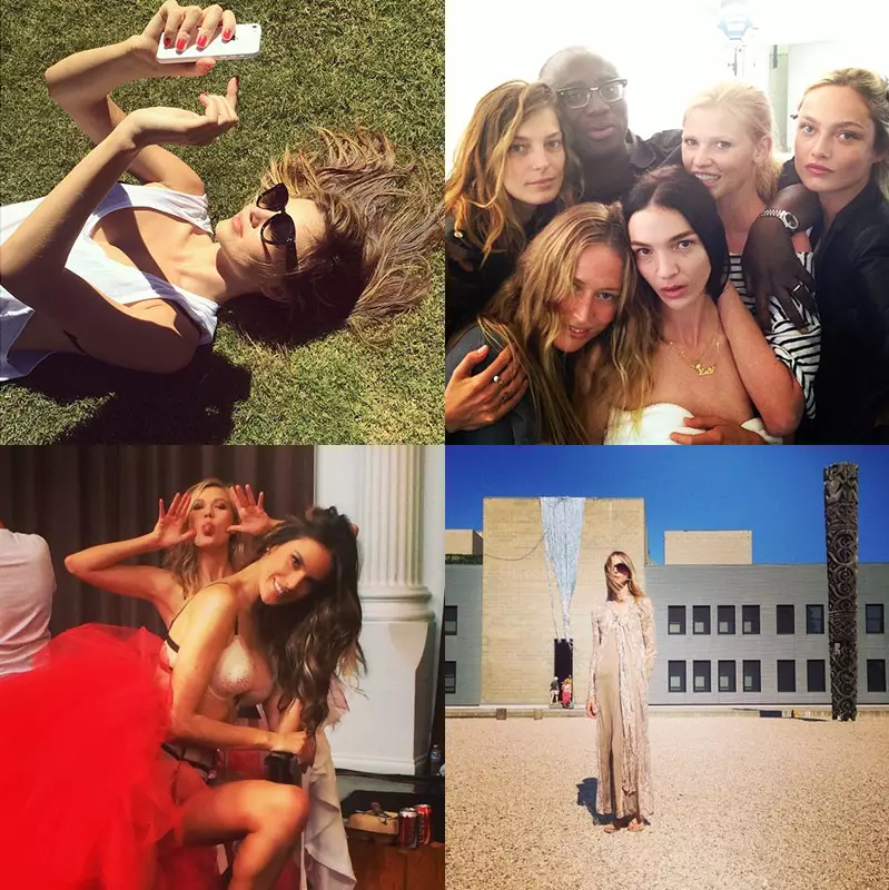 Zdjęcia tygodnia na Instagramie | Daria Werbowy, Raquel Zimmermann + więcej modelek