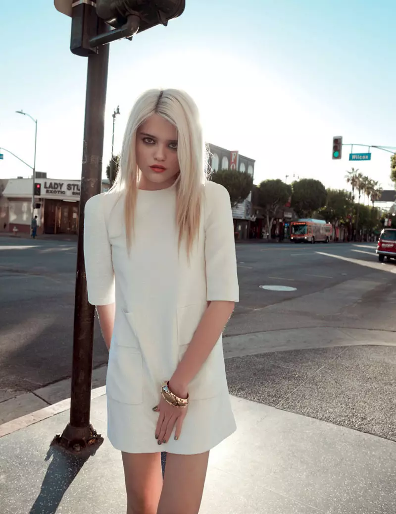 2013-يىلى 3-ئايدىكى گوللاندىيەنىڭ L'Officiel دىكى Sky Ferreira چولپانلىرى