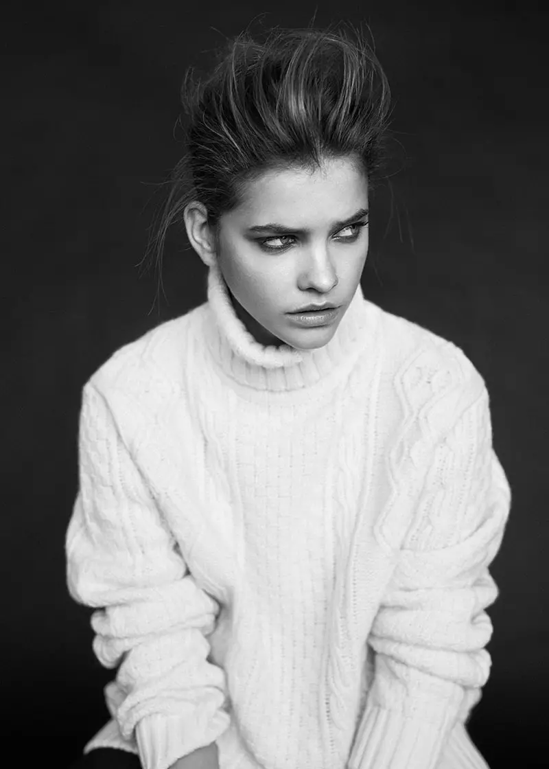 Barbara Palvin é uma bela em preto e branco para Krisztián Éder Shoot