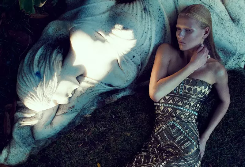 Tereza Jonakora nke Emre Guven maka Harper's Bazaar Turkey