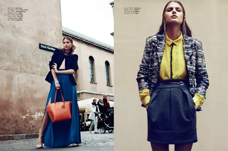 Jaclyn Adams Captures Chic Autumn Looks for Plaza Kvinna