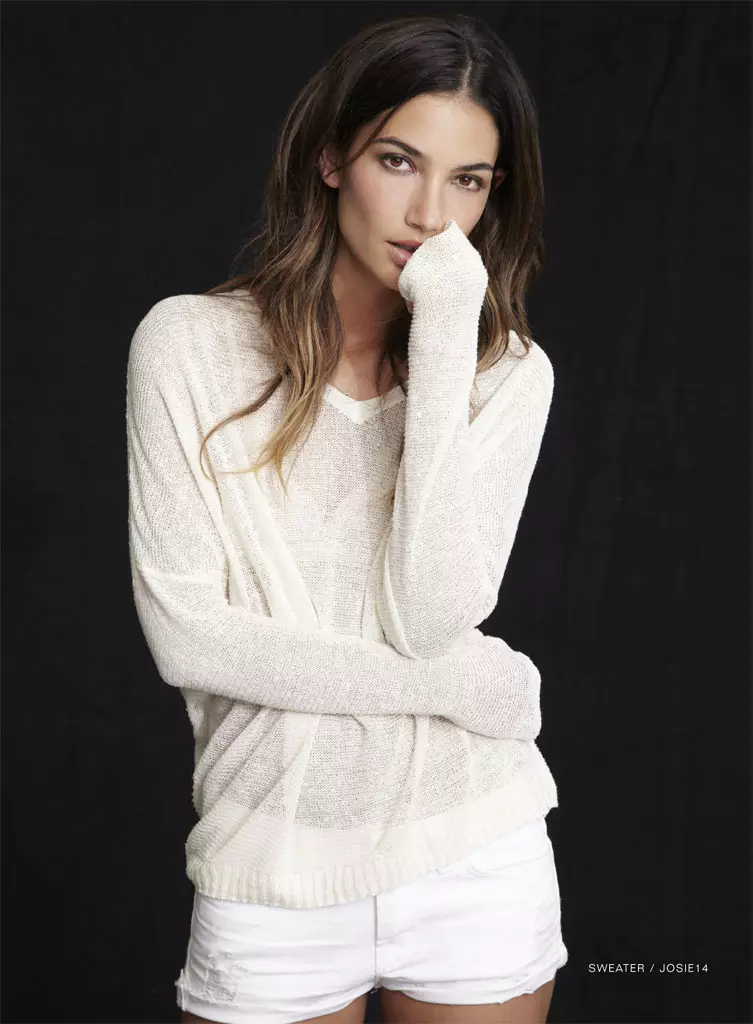 Lily Aldridge Teams with Velvet-ի գարուն 2014 հավաքածուի համար