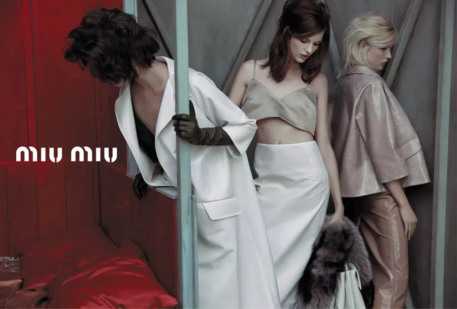 Doutzen Kroes, Adriana Lima, Bette Franke, Malgosia Bela da Sauransu Gabatar da Miu Miu Spring 2013 Campaign by Inez & Vinoodh