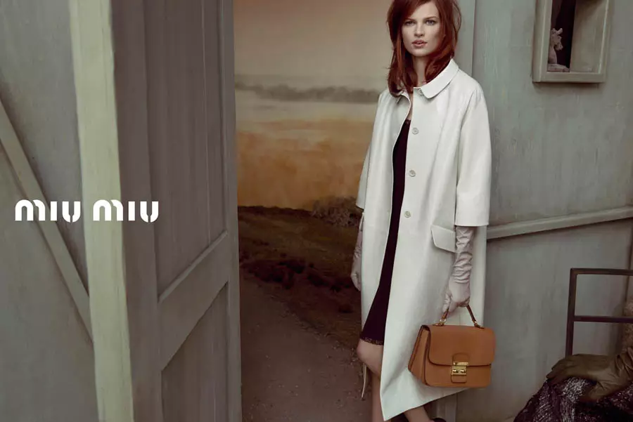 Doutzen Kroes, Adriana Lima, Bette Franke, Malgosia Bela र others Front the Miu Miu Spring 2013 Campaign by Inez & Vinoodh