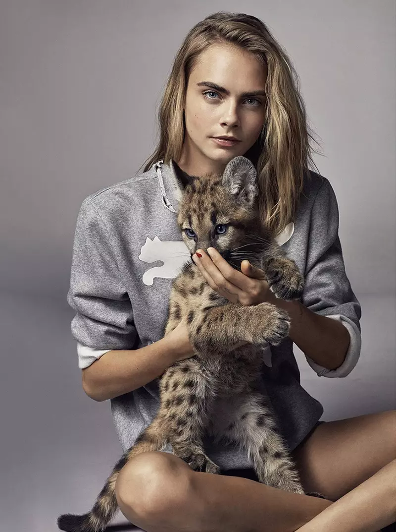 Cara Delevingne PUMA 'Do You' קמפיין 2017