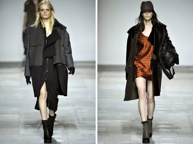 Topshop Unique Fall 2012 | لوندون مودا كىيىم ھەپتىلىكى