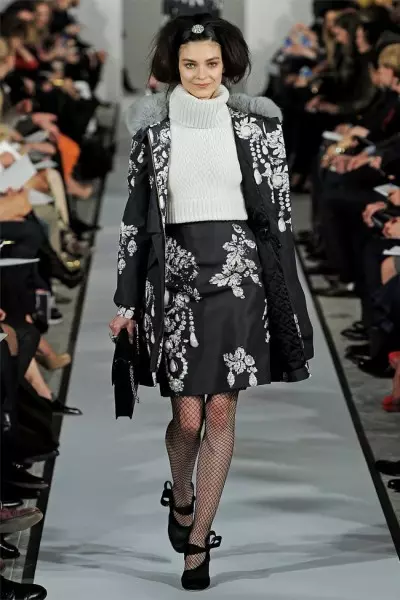 Oscar de la Renta Aŭtuno 2012 | Novjorka Modsemajno