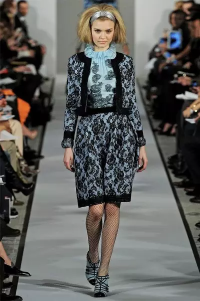 Oscar de la Renta Fall 2012 | Wythnos Ffasiwn Efrog Newydd