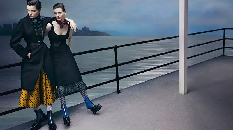 Miu Miu Fall 2013 Campaign enlists Adriana Lima, Daphne Groeneveld, Georgia May Jagger and More