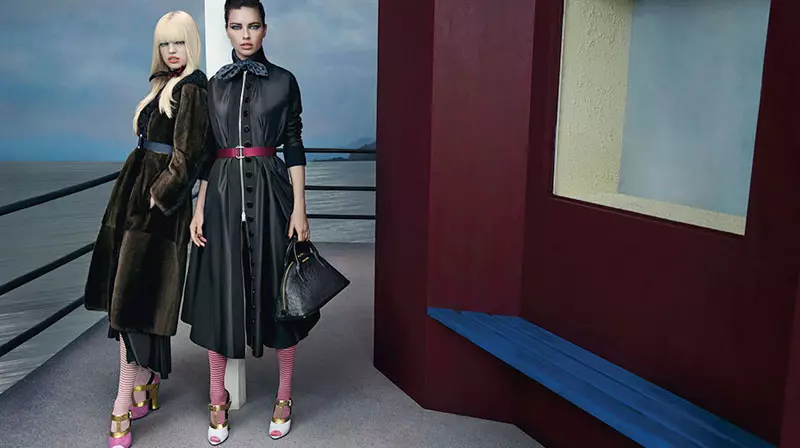 Miu Miu Fall 2013 Campaign Enlists Adriana Lima, Daphne Groeneveld, Georgia May Jagger ati Die e sii