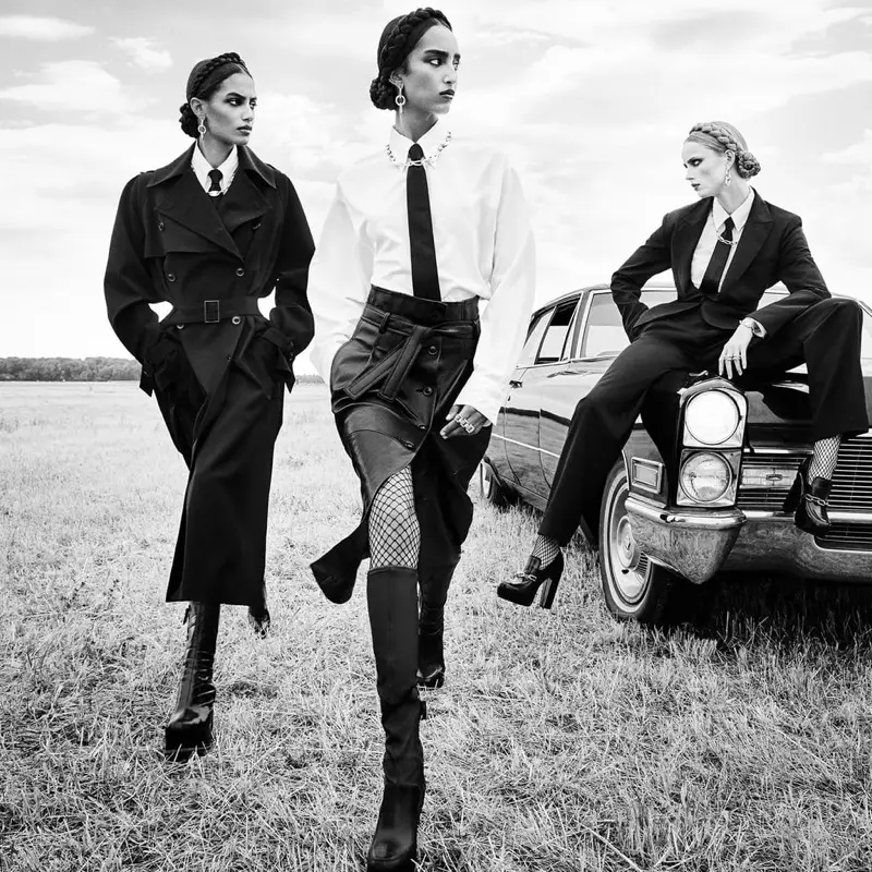 Steven Meisel fotograféiert Zara Hierscht-Winter 2020 Kampagne.