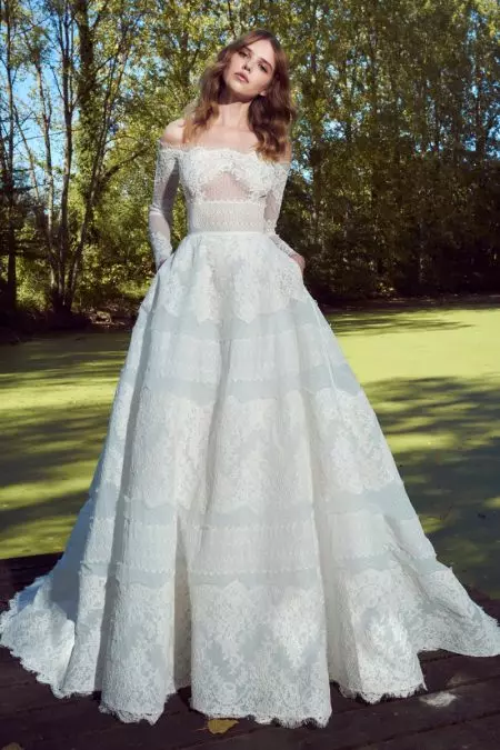 Zuhair Murad Bridal 2019 年秋季系列以天堂般的连衣裙为特色