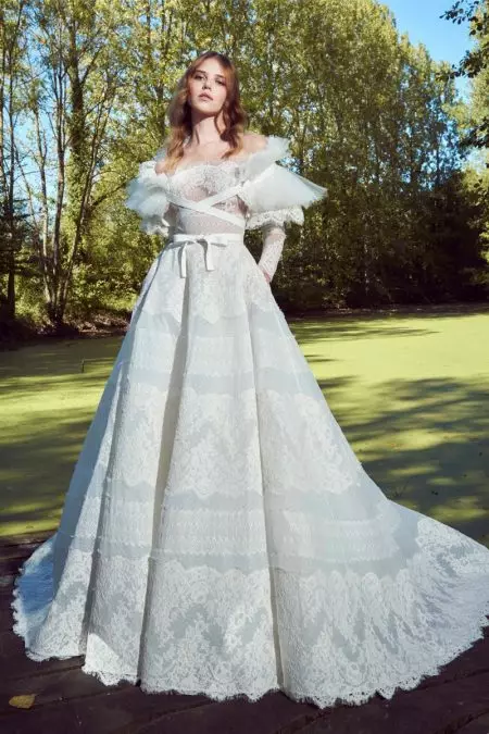 Ang Linya ng Fall 2019 ng Zuhair Murad Bridal ay Nagtatampok ng Mga Makalangit na Dress