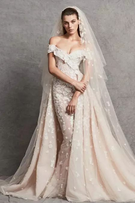 Zuhair Murad Bridal oferece silhuetas sonhadoras para o outono de 2018