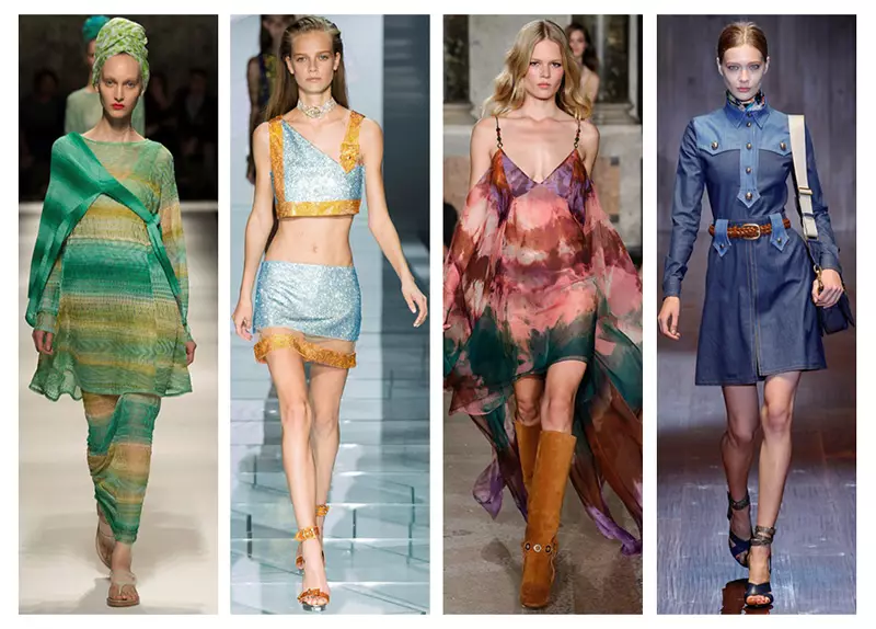 4 tendencias primavera/verano 2015 de la Semana de la Moda de Milán