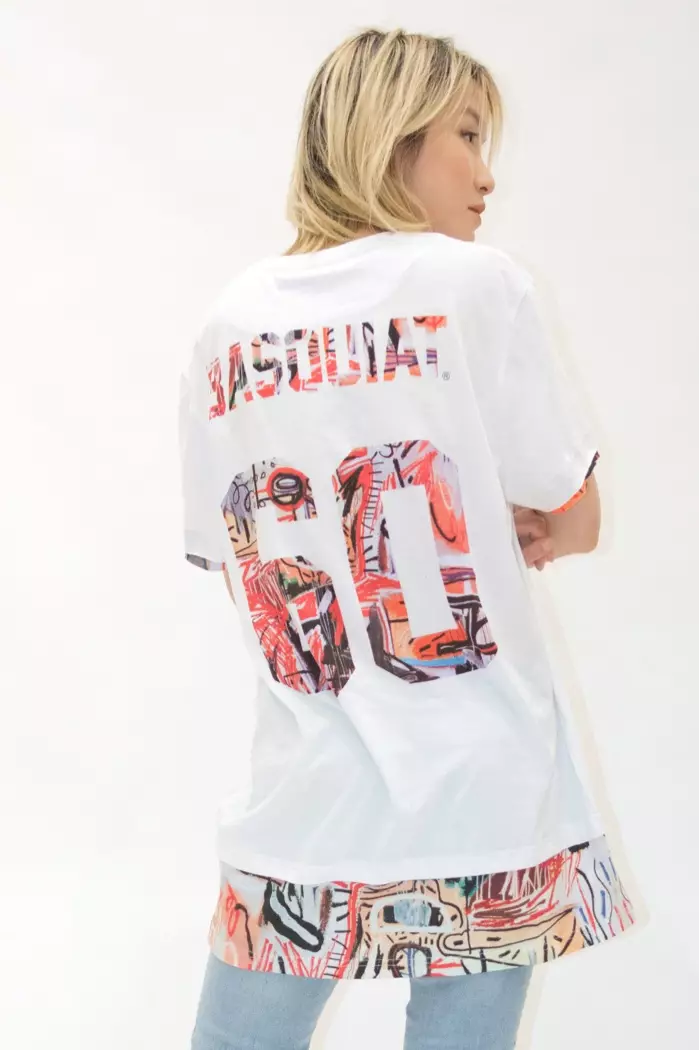 ELEVENPARIS x Basquiat အဖြူရောင် တီရှပ်