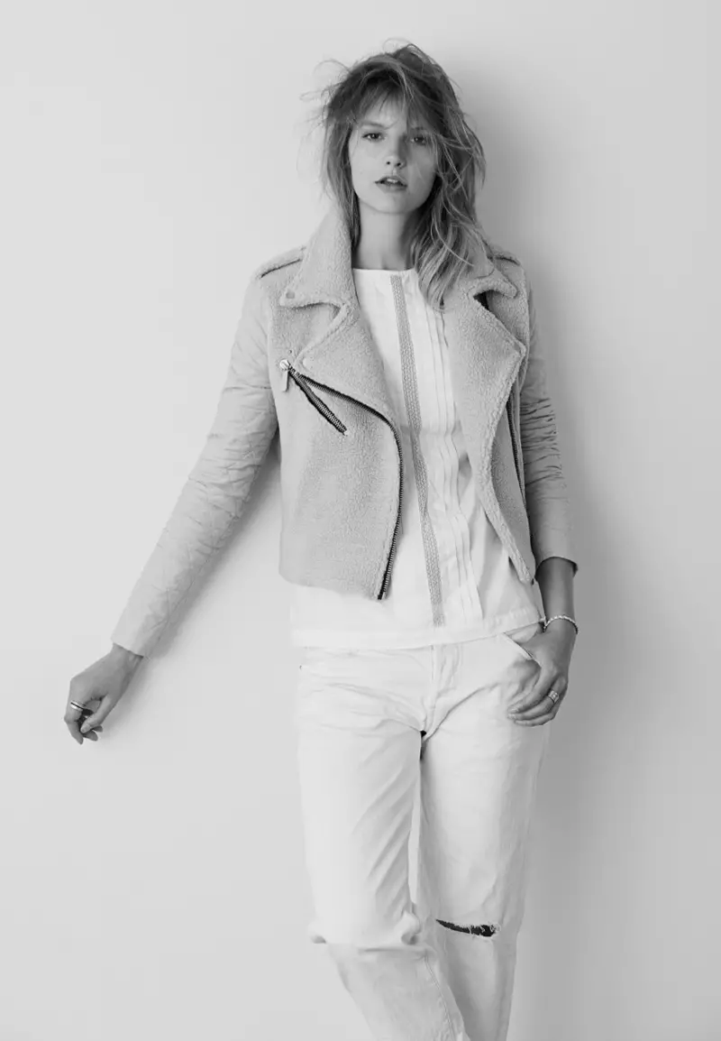 Sara Blomqvist Models Madewell, Shot by Eric Guillemain