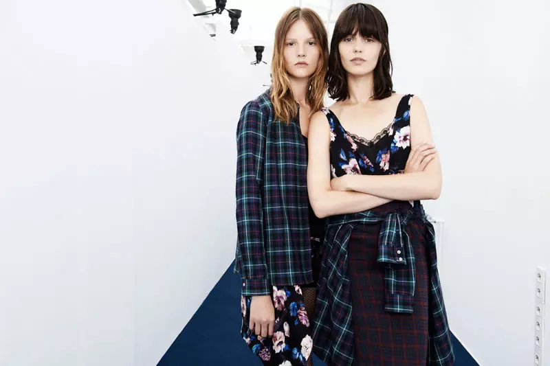 Zara TRF évoque le grunge pour le lookbook d'août/septembre