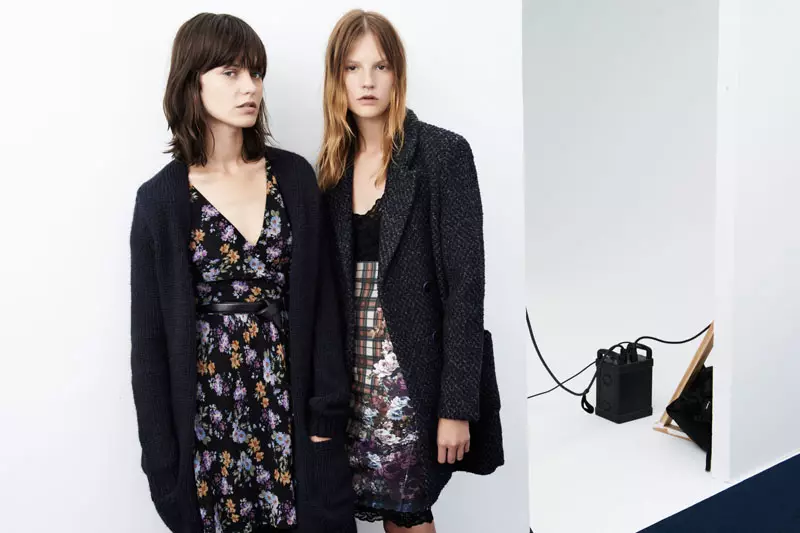 Zara TRF Evokes Grunge pro srpen/září Lookbook