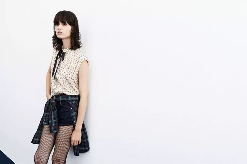 Zara TRF evocă grunge pentru Lookbook august/septembrie