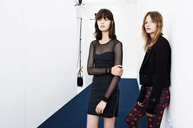 Zara TRF evocă grunge pentru Lookbook august/septembrie