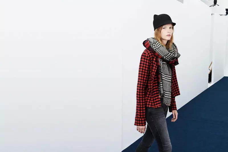 Zara TRF Evokes Grunge mo Aukuso/Setema Lookbook