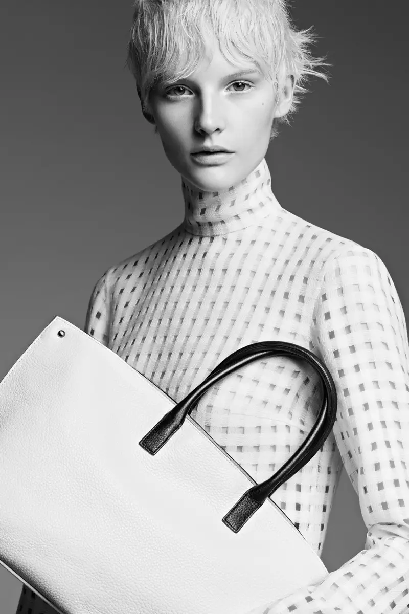 Akris Taps Sara Blomqvist para sa Fall 2013 Campaign ni Karim Sadli