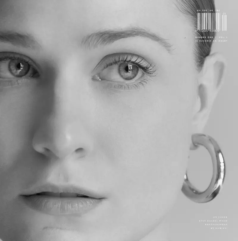 Evan Rachel Wood Numero Uno nga Domino Cover Photos