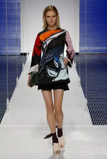 Dior's Cruise 2015 Show neem serpe, patroon aan