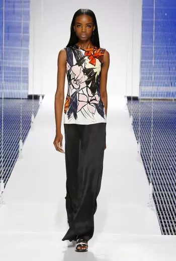 Dior's Cruise 2015 Show nimt sjaals, patroan oan