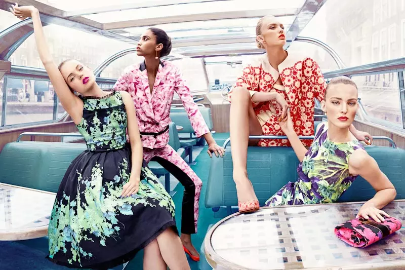 Ymre Stiekema, Josefien Rodermans, Romee Strijd & anderen door Marc de Groot voor Vogue Nederland april 2012