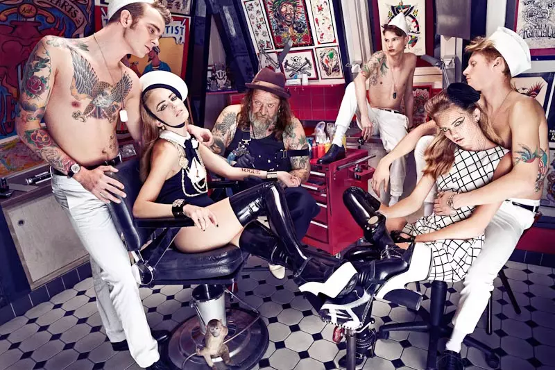 Ymre Stiekema, Josefien Rodermans, Romee Strijd and others by Marc de Groot for Vogue Netherlands اپريل 2012