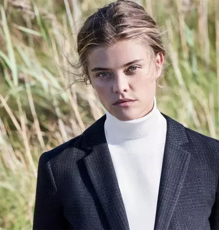 Nina Agdal explora os Hamptons para Massimo Dutti