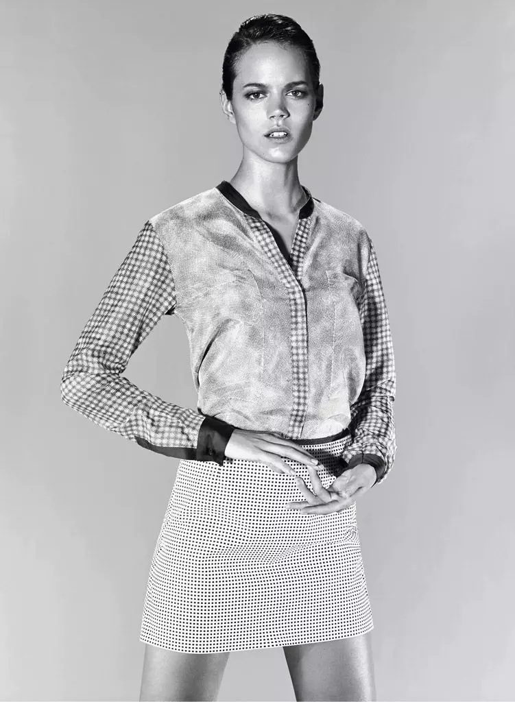 Freja Beha Erichsen para Hugo de Hugo Boss Campaña Primavera 2012 de Alexei Hay